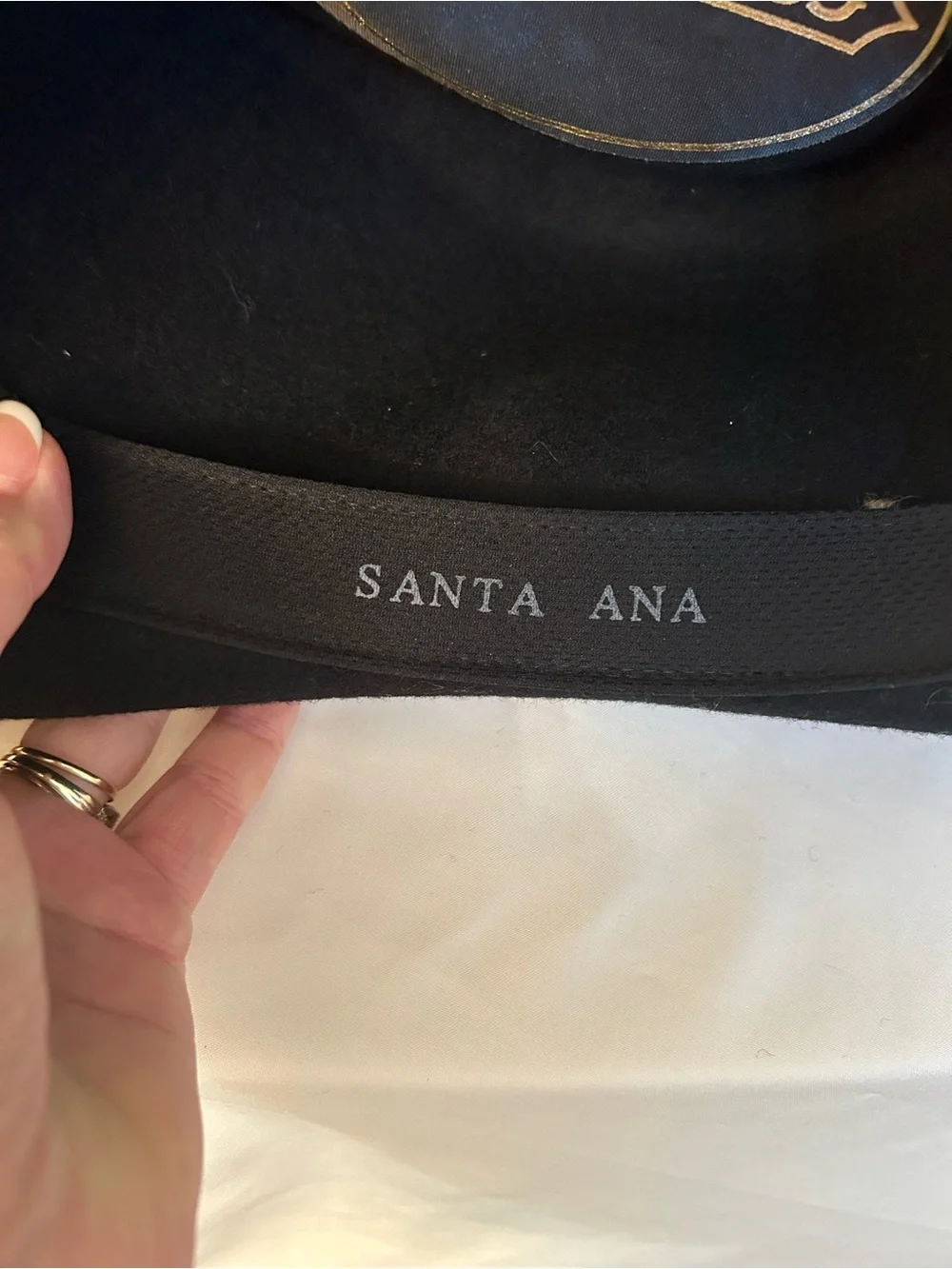 Women’s Cody James Santa Ana Black Western Cowboy Hat w/ Turquoise Concho Band